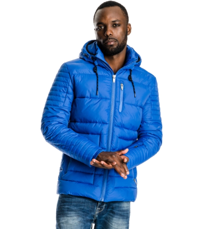 PUFFER JACKET COBALT BLUE